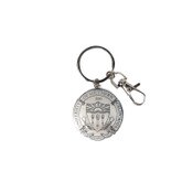 USC Trojans Silver and Gold Seal Keychain
